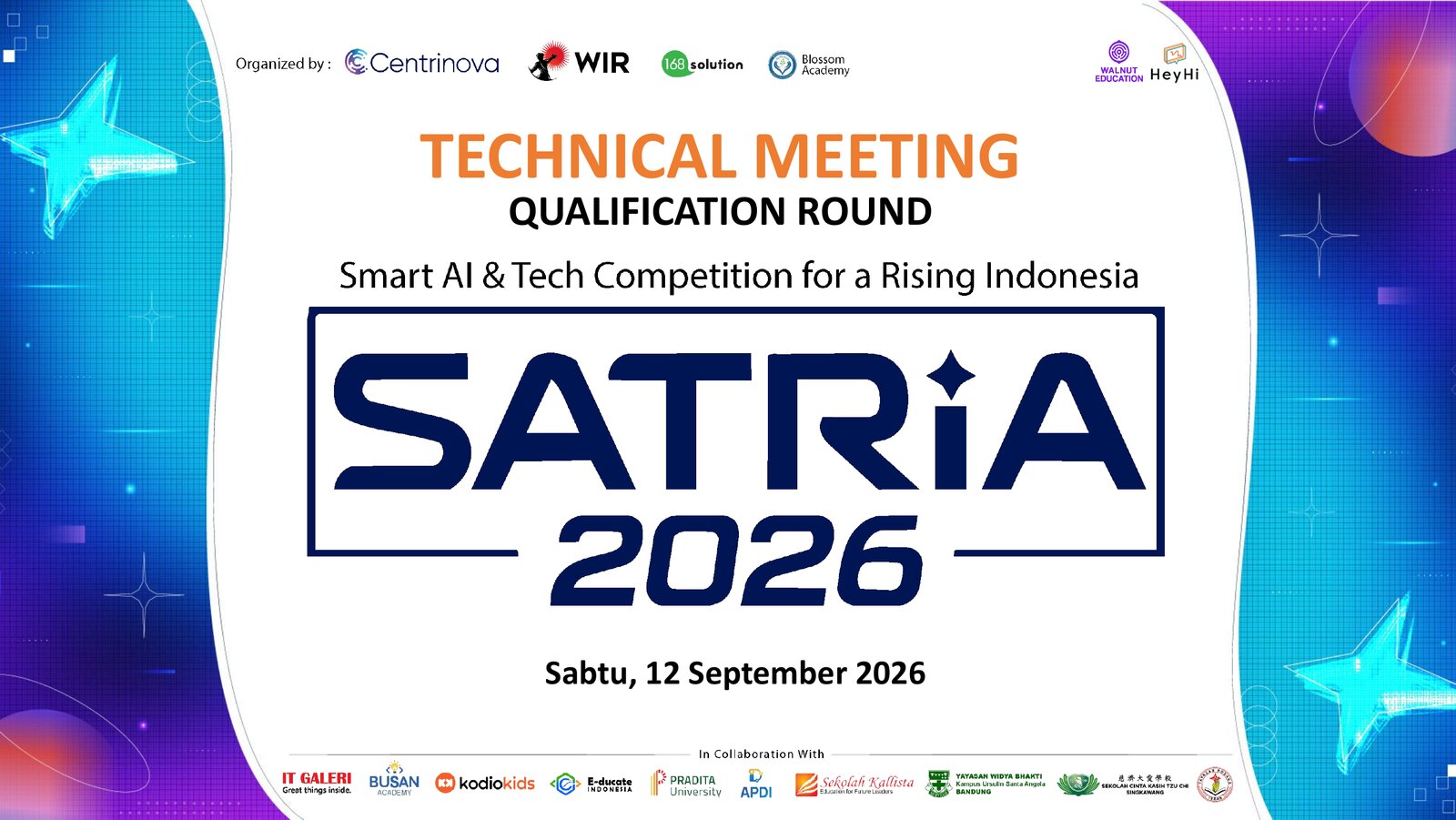 Technical Meeting slide, enlarged